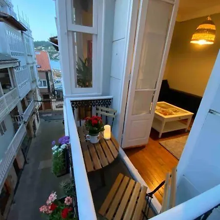 O Cerrulo Apartamento Centrico Pontedeume Buitenkant foto
